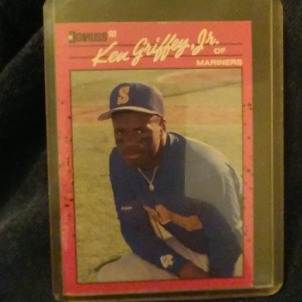 Ken griffey jr Baseball card